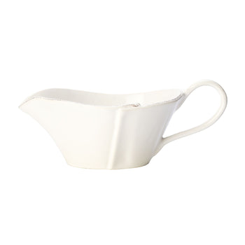 Vietri Lastra White - Sauce Server